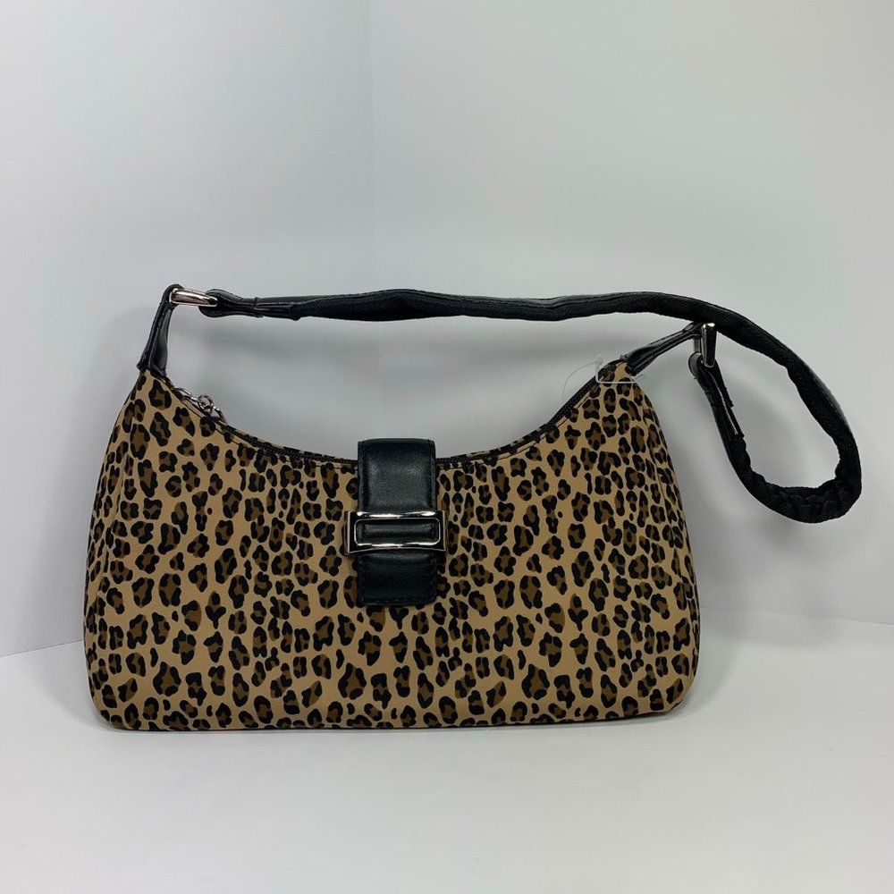 Lord & Taylor Leopard Print Hobo Bag NWT